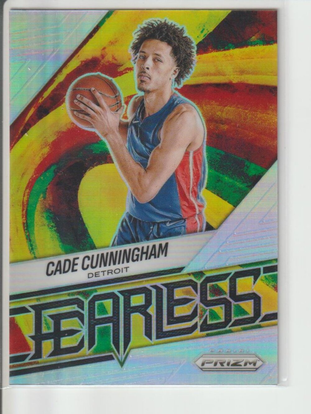 Cade Cunningham 2025-26 Panini Prizm #14 Fearless Insert Detroit Pistons